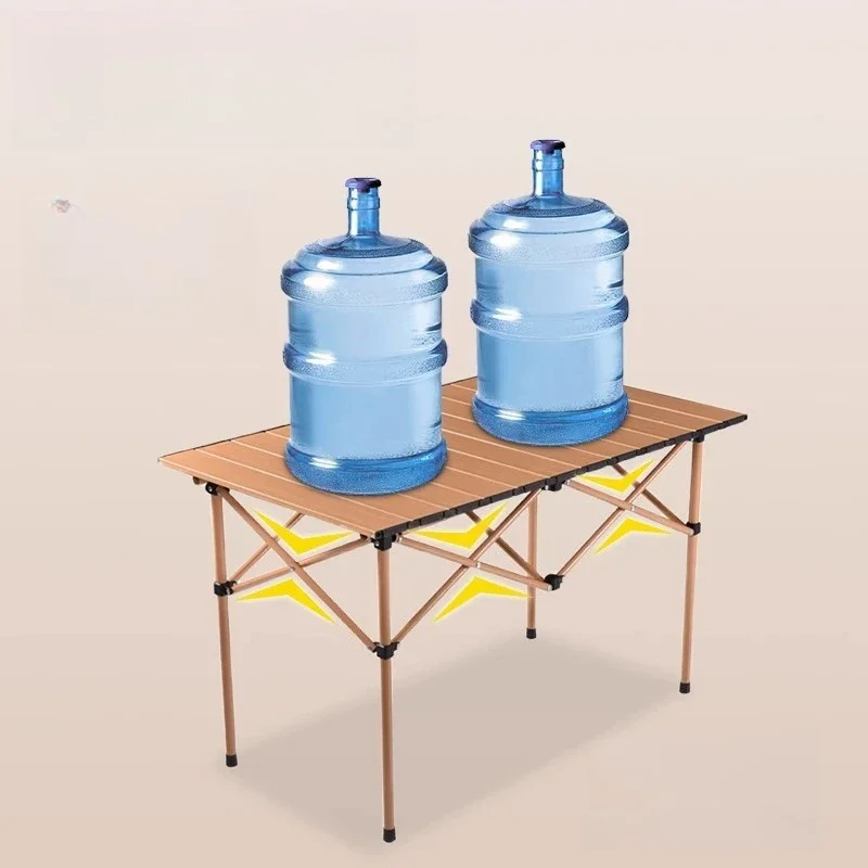 

New upgrade silent wheel outdoor camping picnic stall mobile sausage trolley stall trolley parasol