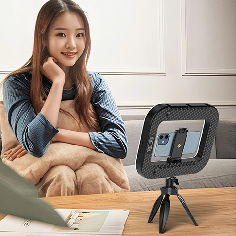جهاز فيديو للهواتف الذكية مع ضوء لتسجيل فيديو الكاميرا على YouTube