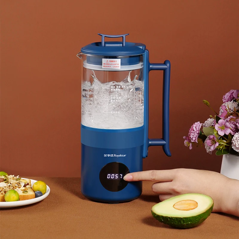 600ml 두유 기계 전기 Juicer 자동 난방 무료 필터링 두유 기계 220v 휴대용 블렌더