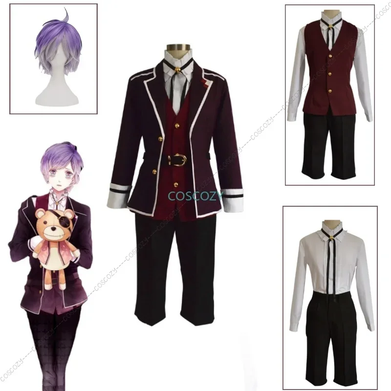 Diabolic Lovers Kanato Sakamaki Cosplay Costume All Size Custom You Cool Men's Uniform