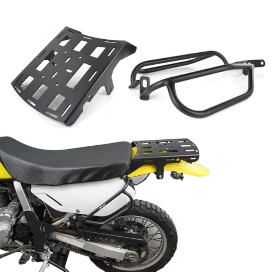 

Аварийные дуги багажника, предназначенные для мотоциклов DR650 от 1996 до 2025 года. Универсальная защита бака с боковым креплением и прочным алюминием.