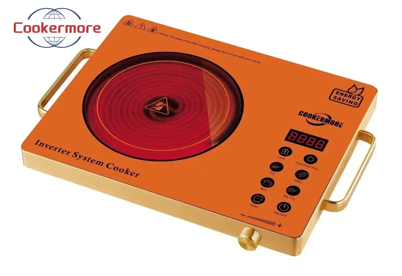 

New Design Cookermore Home Appliances Smartglass Infrared Cooker