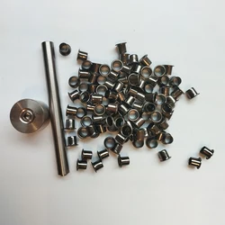 4 Sizes 50pcs K-Sheath Eyelet Rivets + Installation Fix Tools 6MM 7MM 7.5MM Kydex Sheath Scabbards Eyelets Buckle Nail Pin