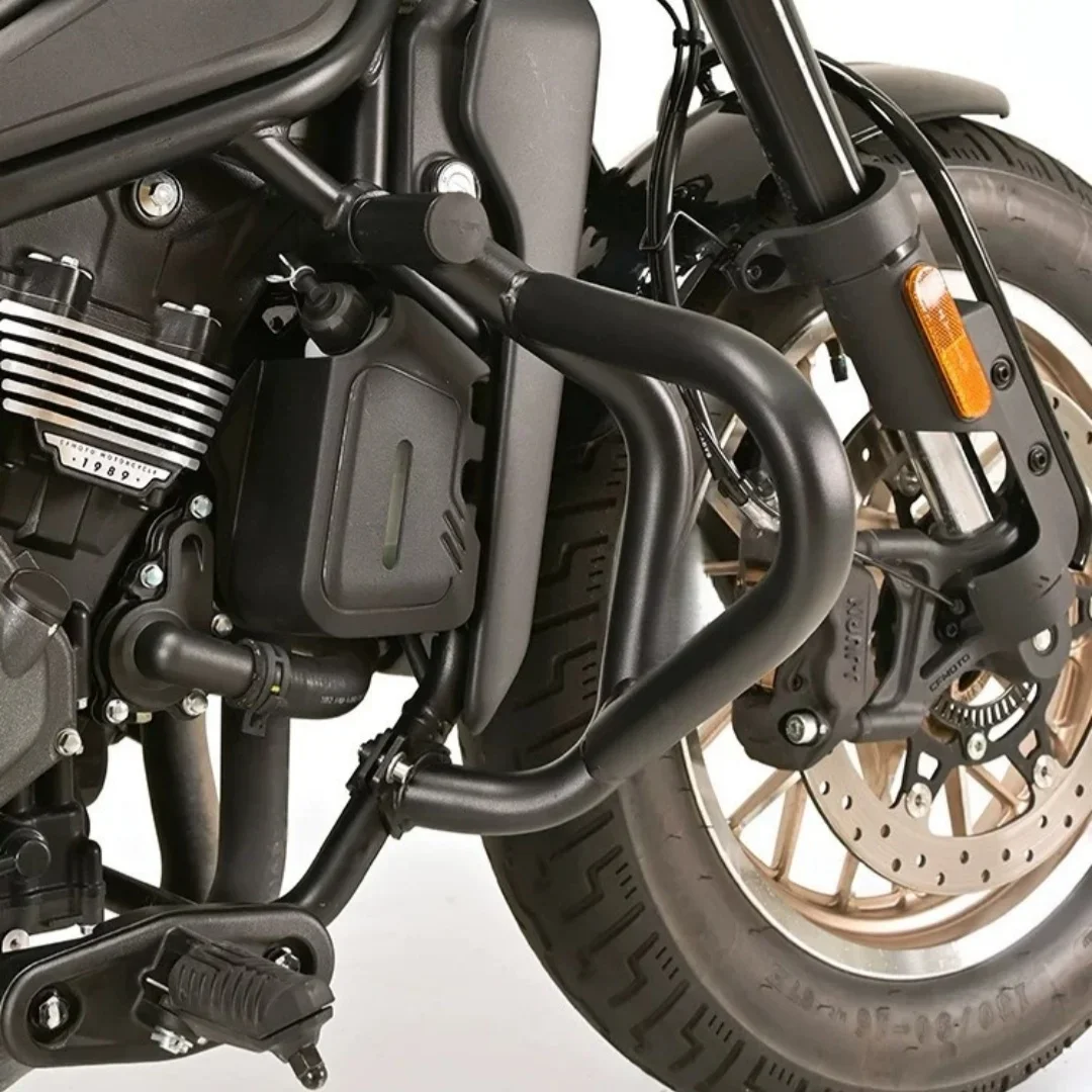 For CF450CL-C AMT-specific modification accessories guard bars and anti-drop bumpers Efficient anti-fall fully protect your bike