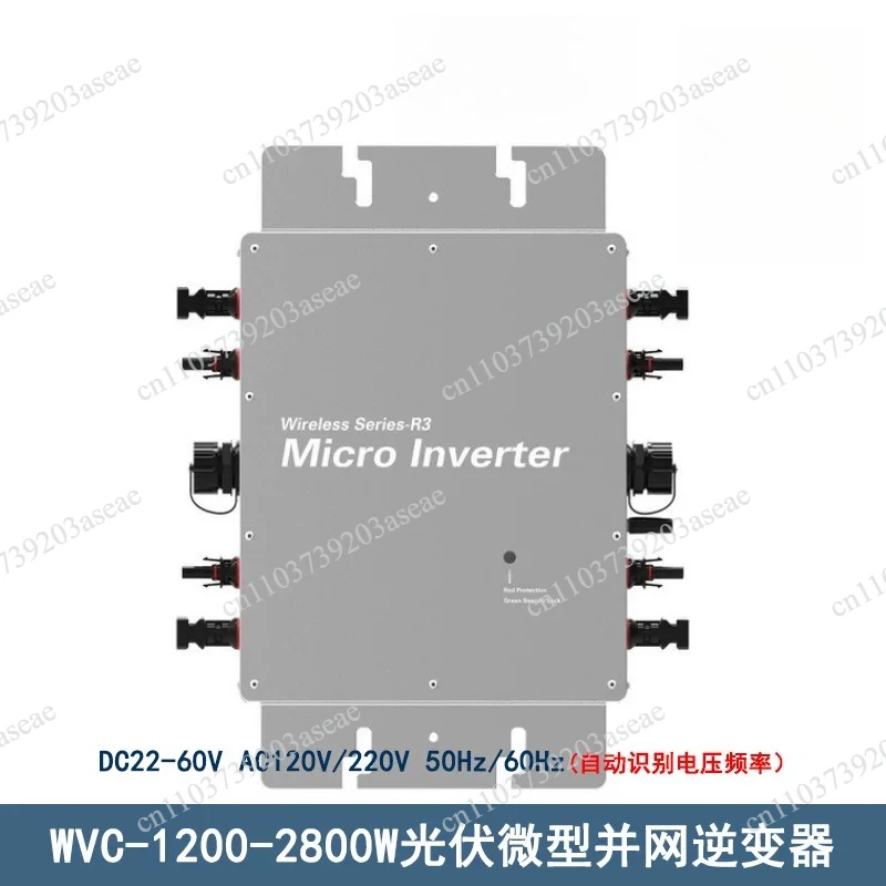 Solar MicroInverter 2000W 2400W 2800W Smart MPPT IP65 PV System Grid Tie Solar Micro Inverter with WiFi