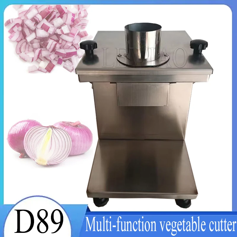 Máquina cortadora de cubos de frutas y verduras, máquina eléctrica para cortar en cubitos, patata, cebolla, verduras, zanahoria, patatas fritas de plátano