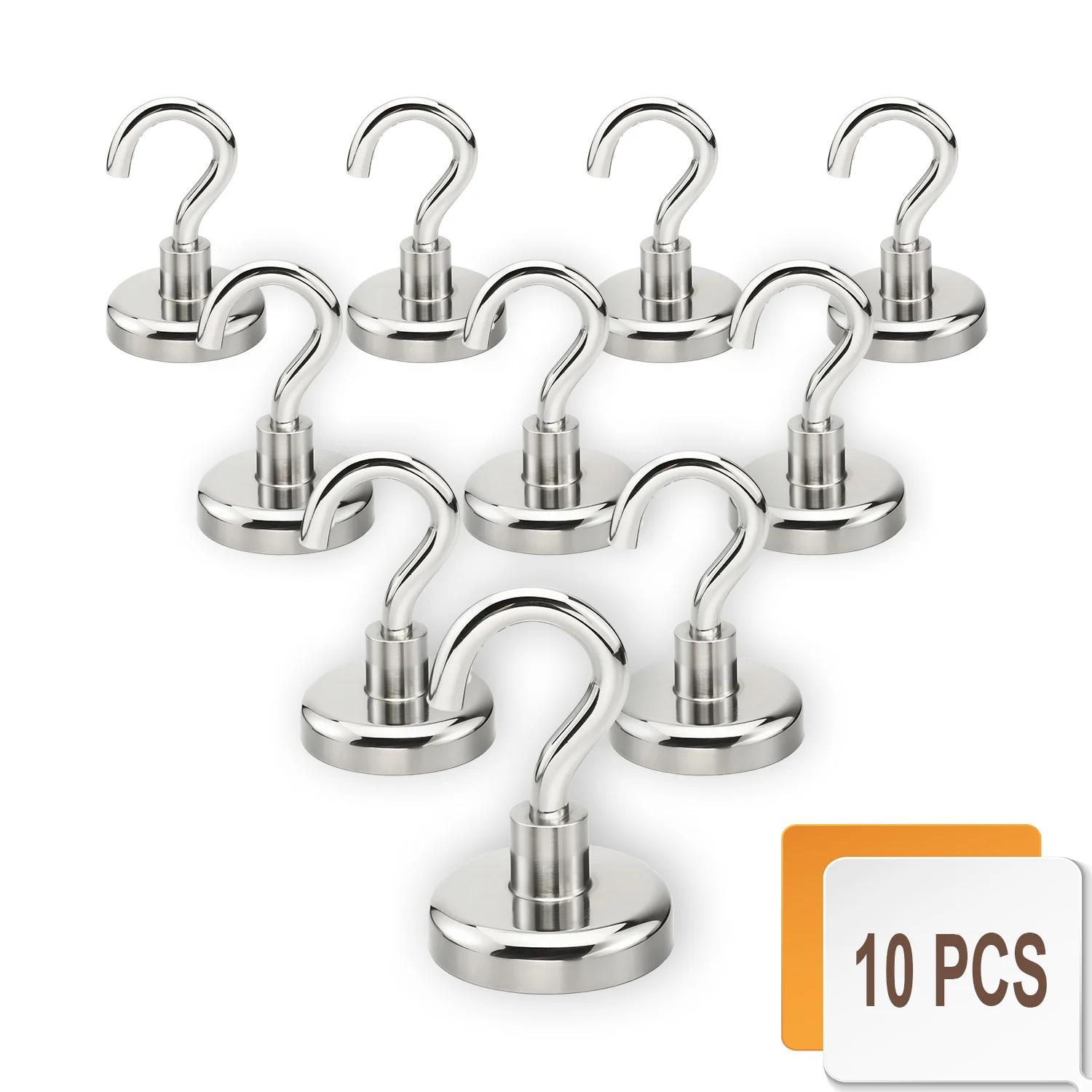 Magnetic Hooks Super Strong Magnets Neodymium Magnet Powerful Magnets Hanging Hooks for Bathroom Kitchen Organizers