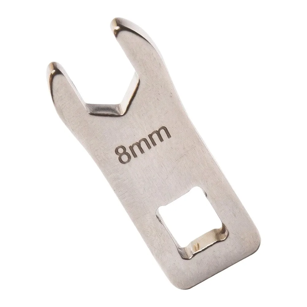 8mm Crowfoot Wrench 1/4 Inch Drive Torque Adapter Open End Spanner For Ratchet Torque Adapter Nut Bolt Repair Tool