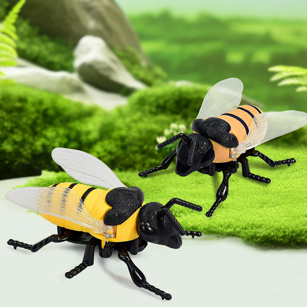 

Бджола Заводное Насекомое Бионические Игрушки Креативный Prankster Анимированная Игрушка Насекомое Модель Пчелы Насекомое Детские Пластиковые Животные Заводная Игрушка
