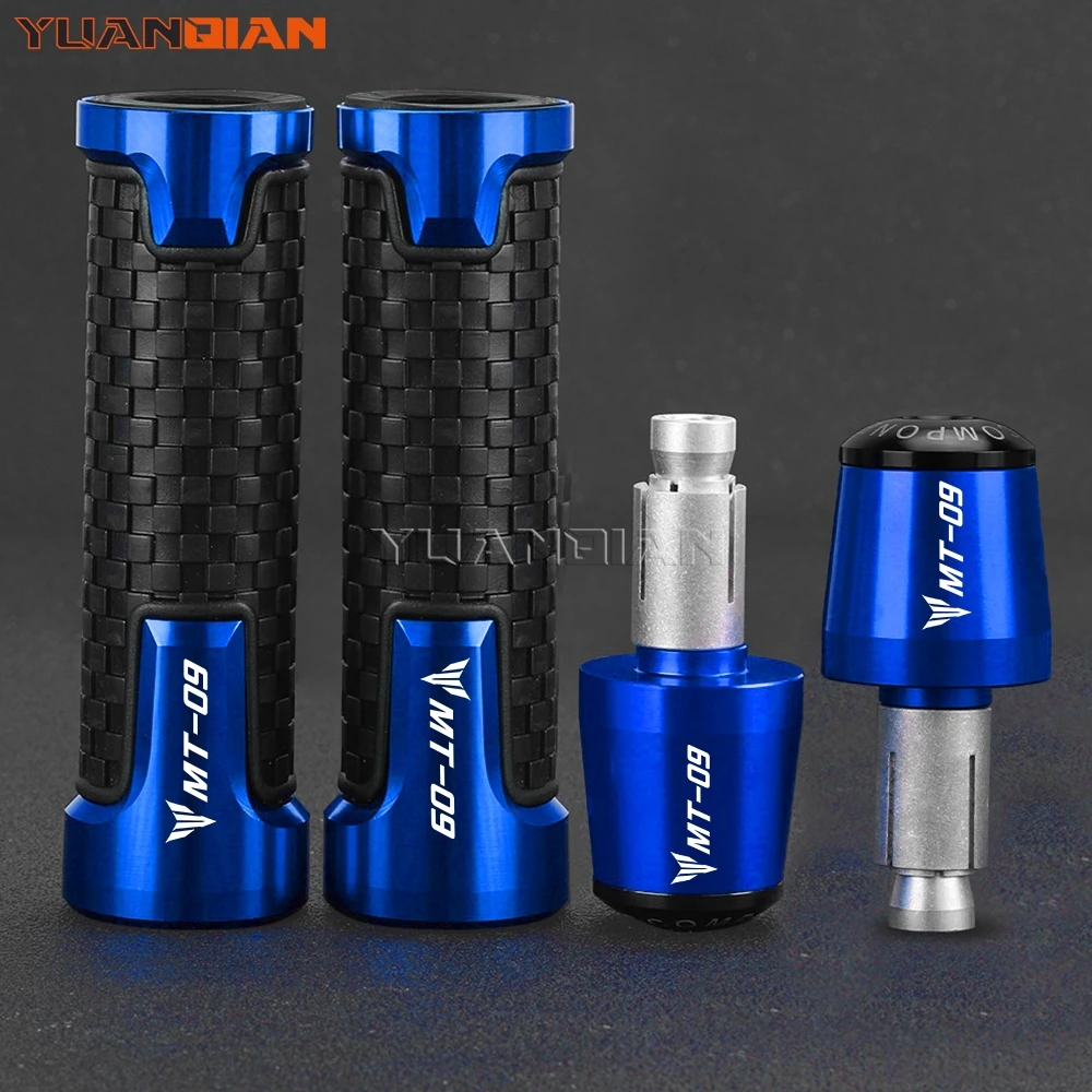 Motorcycle Handlebar Grips Handle grip Ends Plug Slider Cap For yamaha MT09 MT 09 MT-09 TRACER GT 2014- 2024 2023 2022 2021 2020