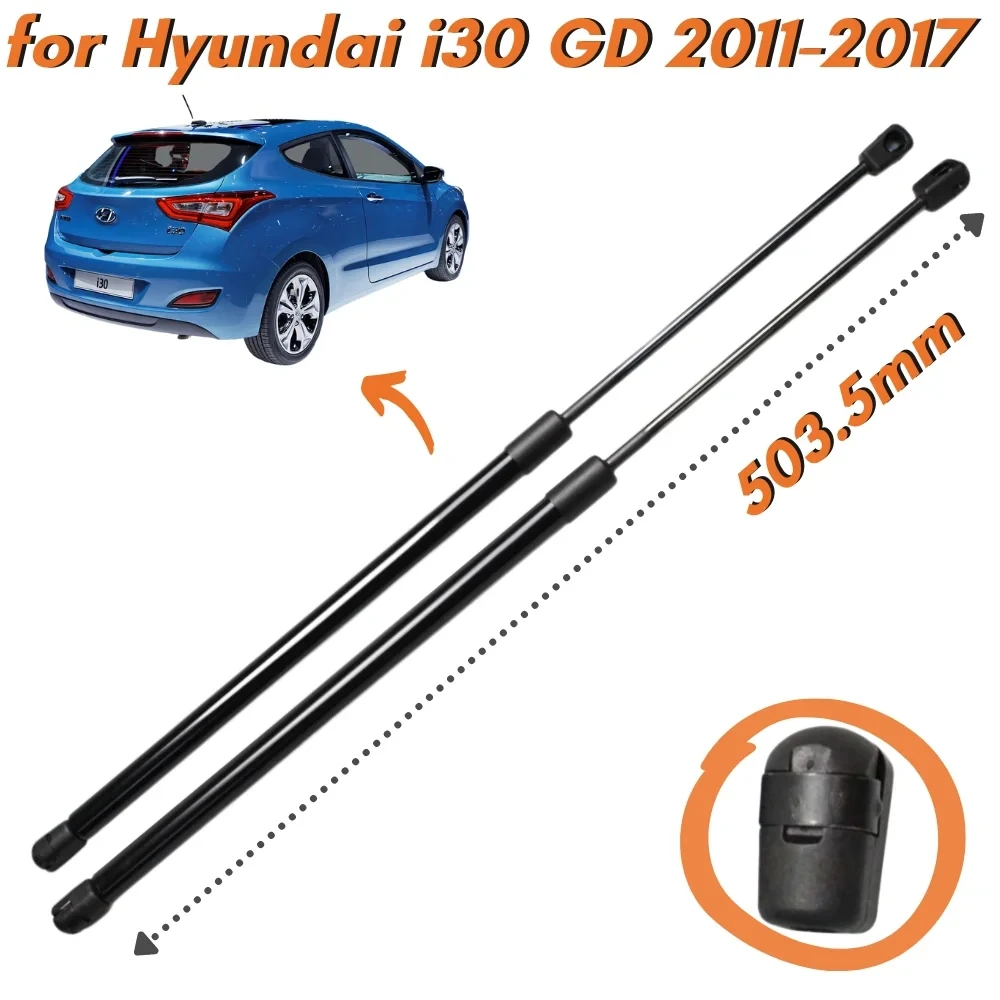 2Pcs For HYUNDAI i30 GD Rear Tailgate Boot Lift Support Shock Absorber Gas Springs