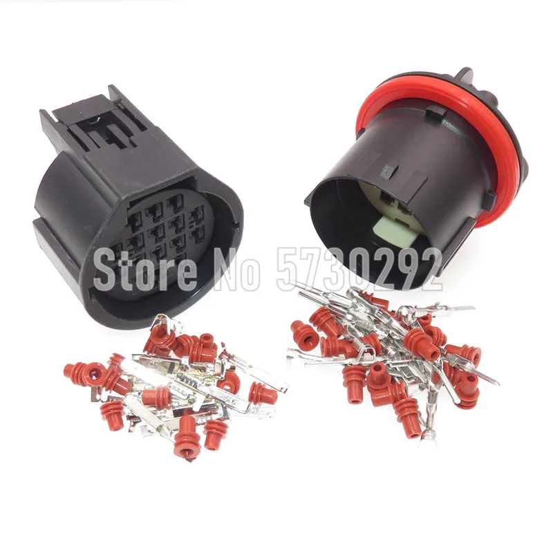 16P 7283-3445-30 7282-3445-30 Head Lamps Auto Waterproof Automotive Headlight Light Wire Harness Plug For Land Rover