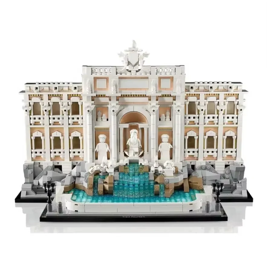 New MOC white Wishing Well street view model home decoration building blocks,  suitable for boys and girls holiday gifts view 6
