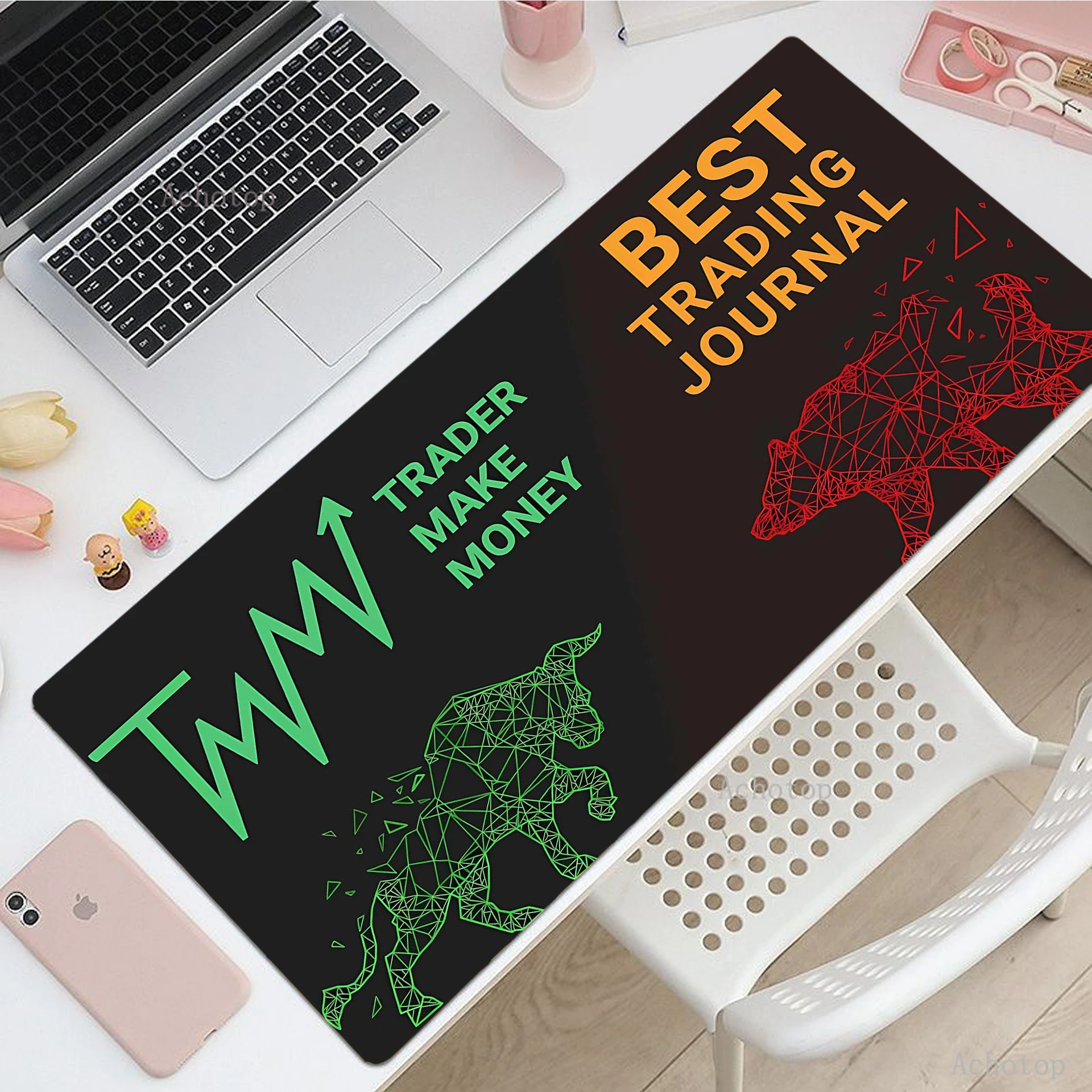 

Stock Market Chart Pattern Gamer Mousepad Large Gaming Mouse Pad Computer Keyboard Pads Locking Edge Mouse Mat XXXL Desk Mat