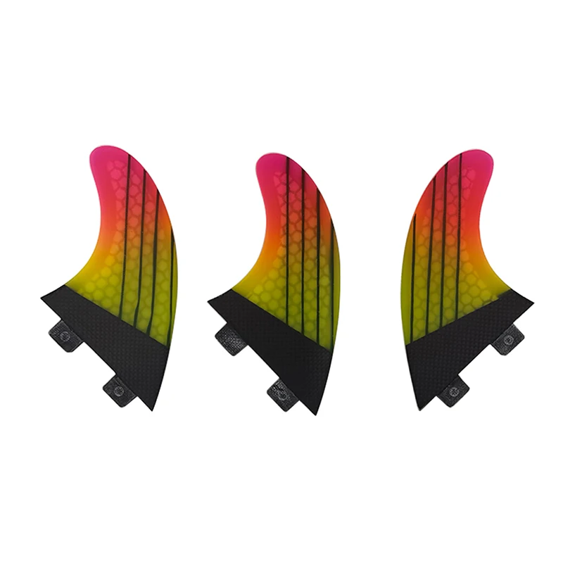 M LeicFins UPSURF FCS Fins G5-Palmes de Surf en Fibre de Carbone, Accessoires de Surf