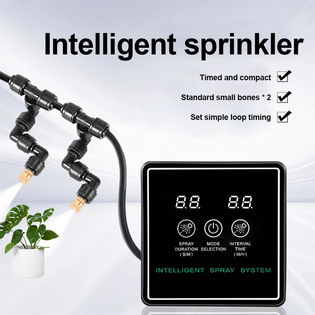 Reptile Fogger Smart Spray System 360°Adjustable Misting Nozzles Automatic Reptile Mister Fogger Humidifiers Mister Humidifiers