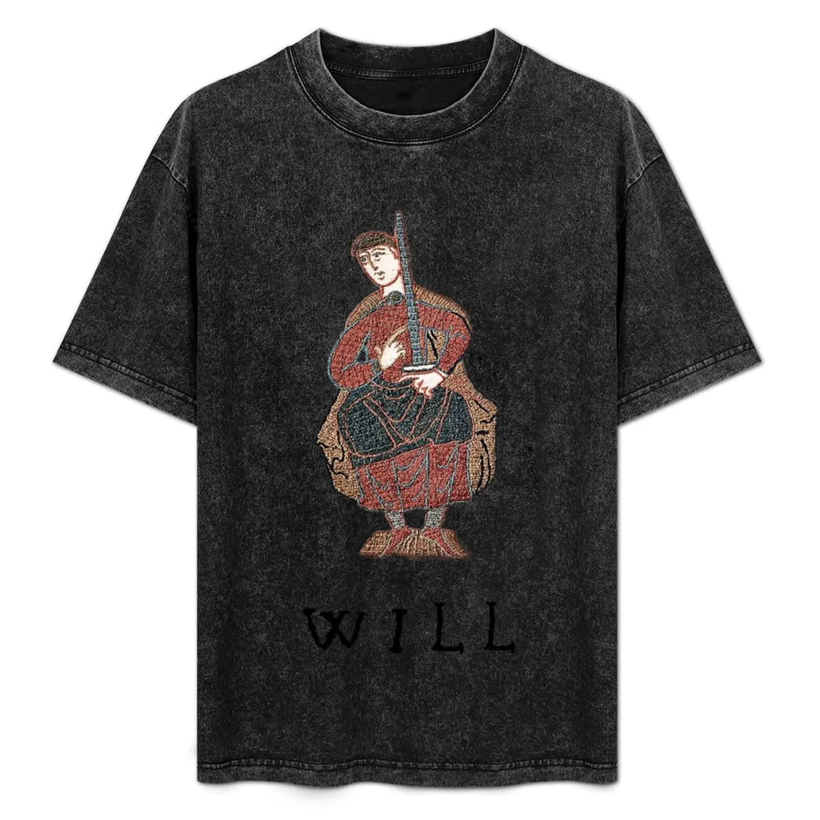 Will the Conqueror T-Shirt oversized tees anime tshirt anime Men's clothing