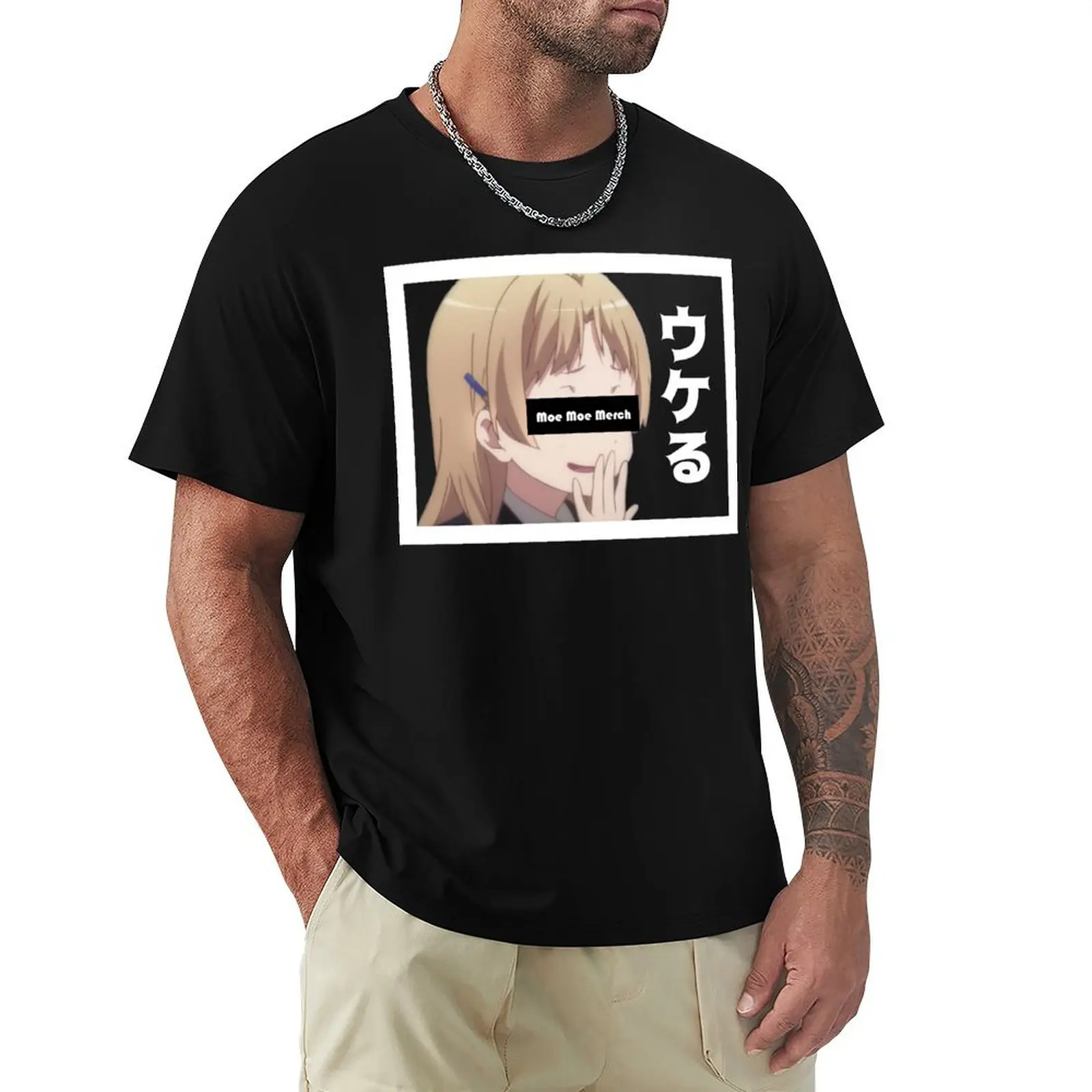 

Anime LOL Moe Moe Merch T-shirt quick drying customizeds plain mens graphic t-shirts funny