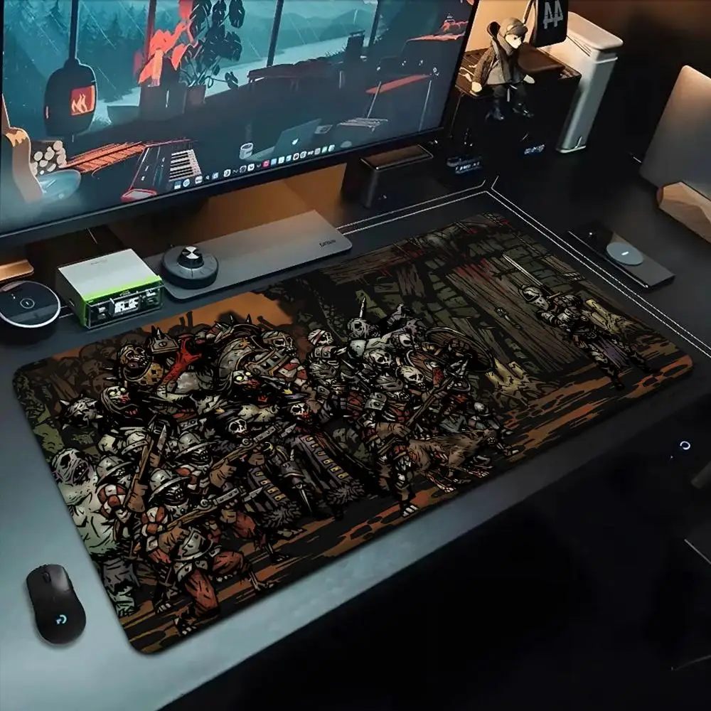 

Darkest Dungeon Mouse Pad 500X1000 mm Large Gaming Mousepad Gamer XL Rubber Otaku Keyboard Pad Laptop Desk Mat
