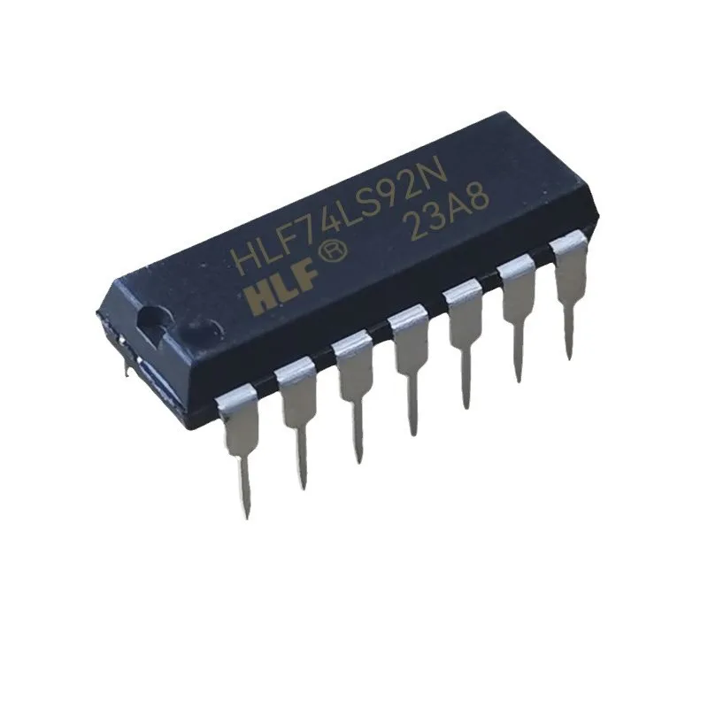 Original Genuine HLF74LS92N 74LS92N Divide by 12 Counter IC DIP-14 Through Hole TTL Logic Chip Brand New High Quality In Stock