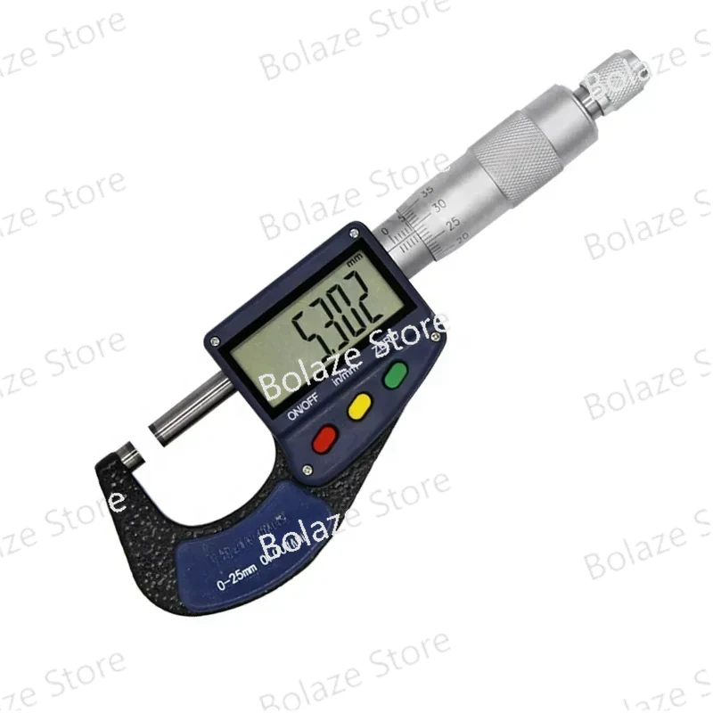 0-25mm/25-50mm/50-75mm/75-100mm  Digital Micrometer with Scale Line Electronic Outside Micrometer