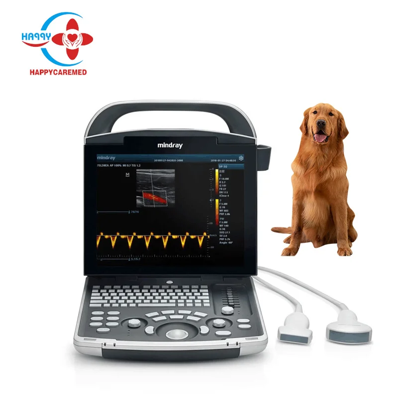 Mindray DP-30 VET veterinary animal ultrasound machine ecografo portatil ultrasound with a micro convex probe