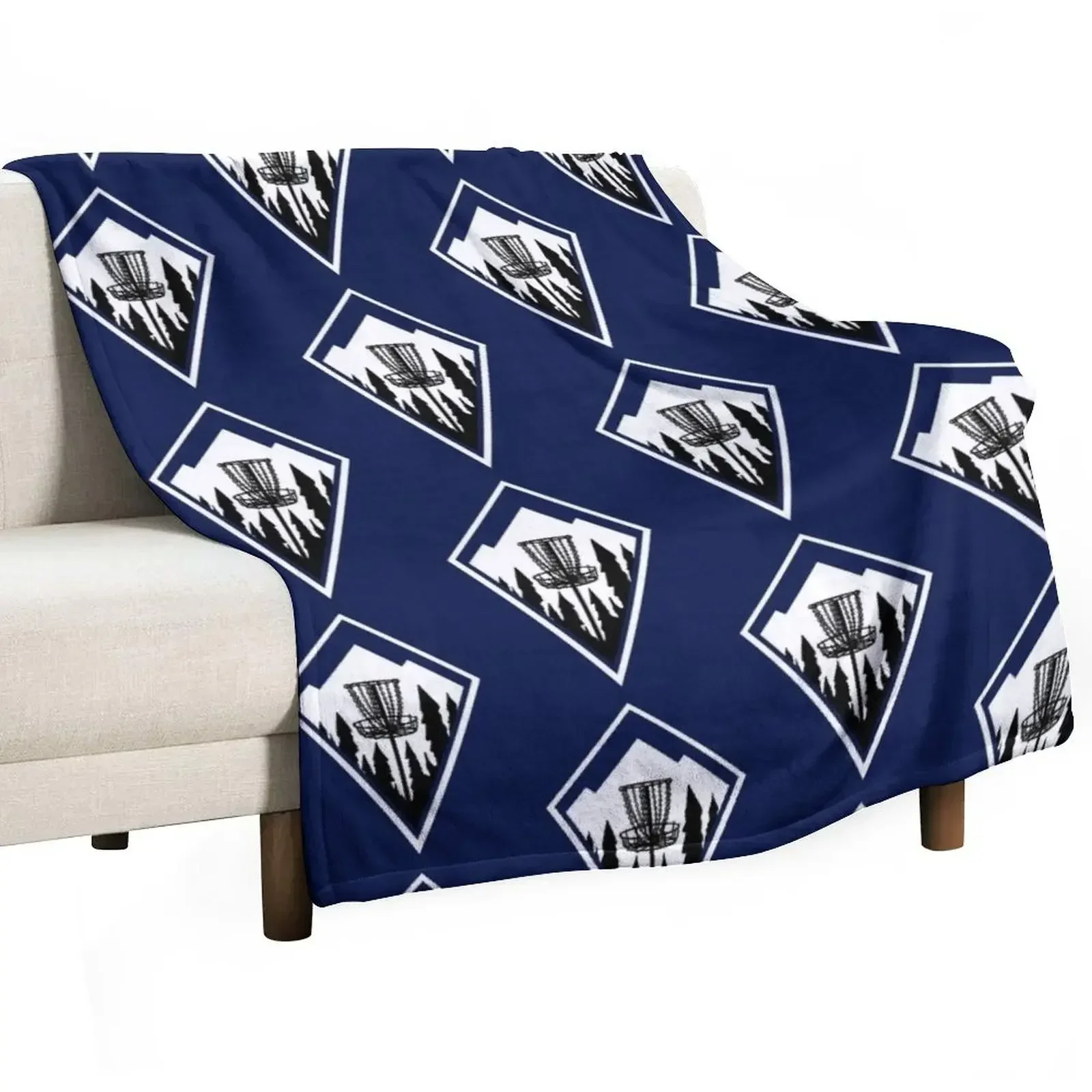 

Disc Golf Mountains Throw Blanket For Sofa Thin Beautifuls Blankets