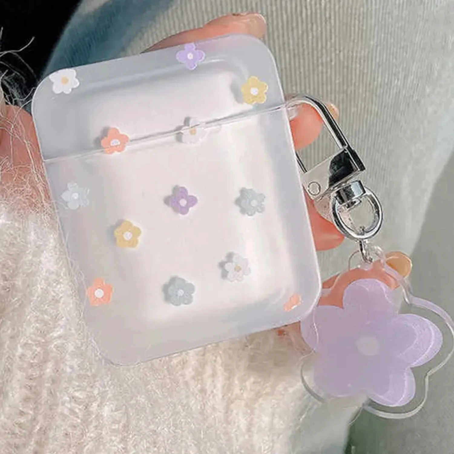 

Colorful Flower Earphone TWS Protective Case For AirPods