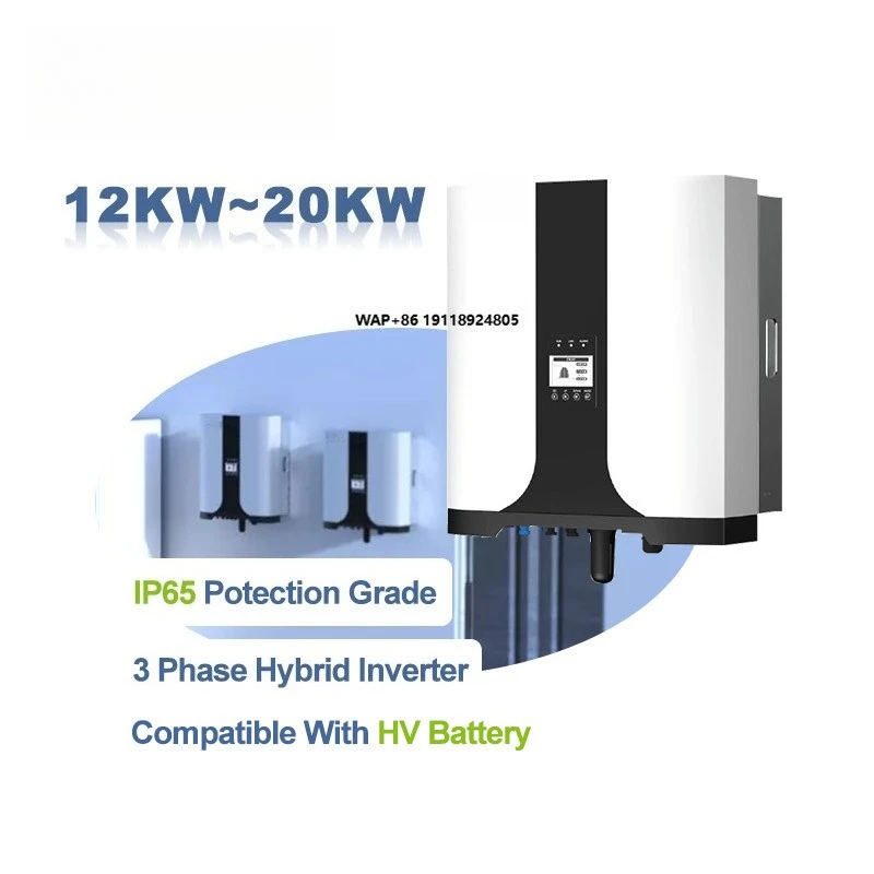 20 Kw Solar Inverter on Off Grid Hybrid 10Kw 12Kw 15Kw 17Kw 3Phase Hybrid Inverter 16Kw With Battery for Home