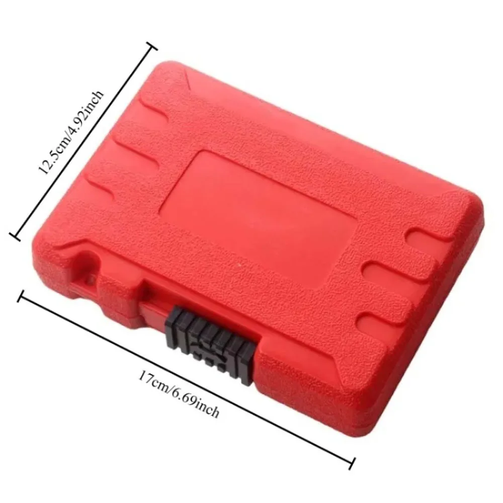 10PCS Nut Puller Set 1/2 Square Hole Gas Cannon Electric Wrench Sliding Nut Disassembly Tool Kit for Maintenance Repair