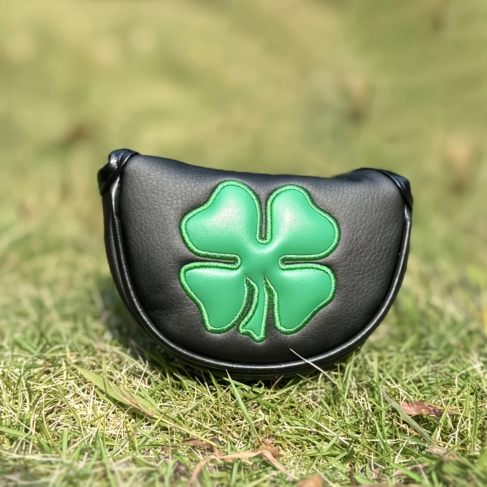 Clover Golf Club Head Cover, Putter PU Material, Wear-Resistant image 3