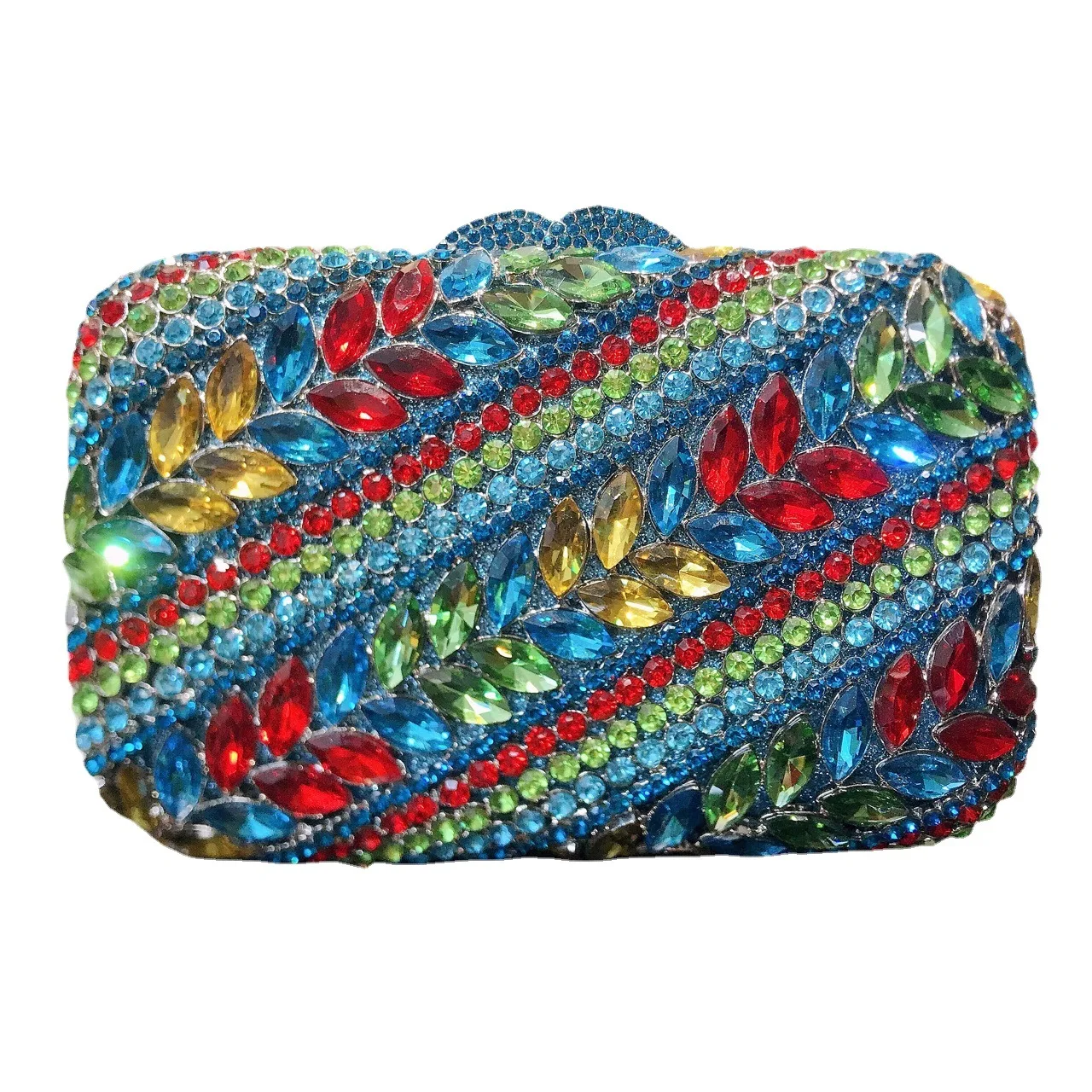 

Wheat Ear Glass Diamond Dinner Bag Banquet Rhinestone Clutch Evening Dress Women's Bag Clutch Rhinestone Purse Bolsas Grife Luxo