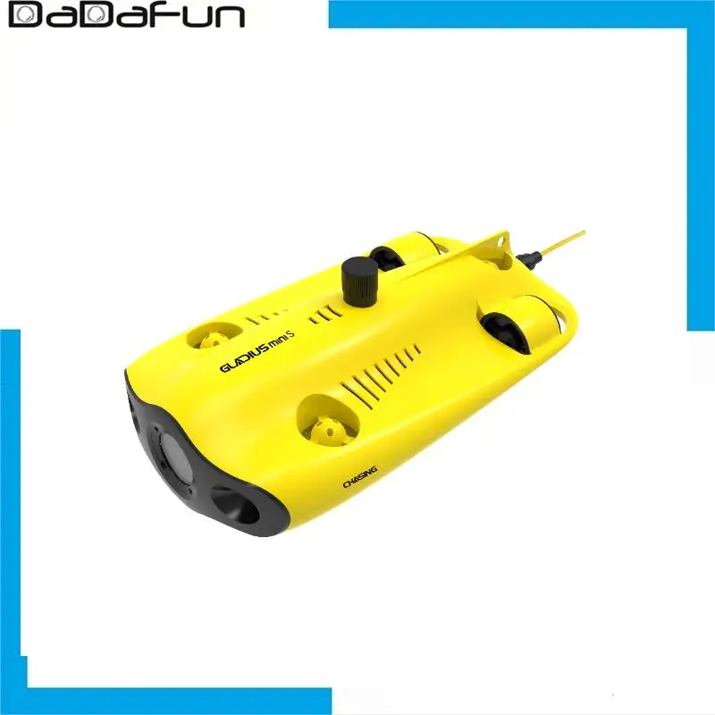 

Chasing GLADIUS MINI S Underwater Drone ROV Robot For Diving And Rescue With Robotic Finding Fishes