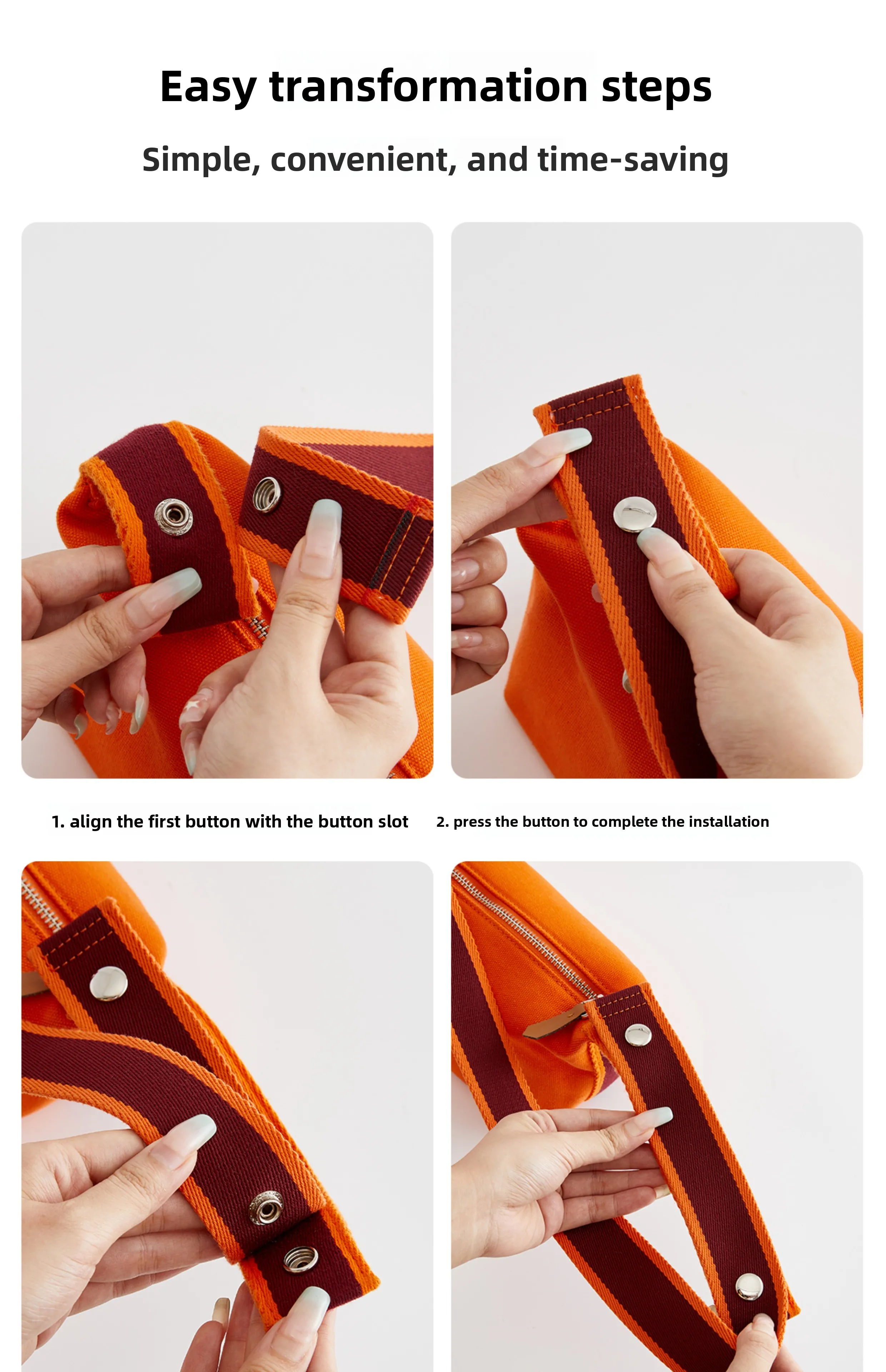 Canvas Bag Shoulder Strap For Women Bag Durable Fashion Good Quality Bag Modification Bag Accessories