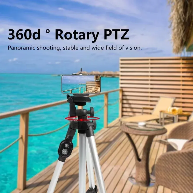 102 سنتيمتر ترايبود للهاتف تسجيل الفيديو الهاتف حامل ثلاثي القوائم مع بلوتوث عن بعد العالمي هاتف مزود بكاميرا التصوير حامل جديد #3