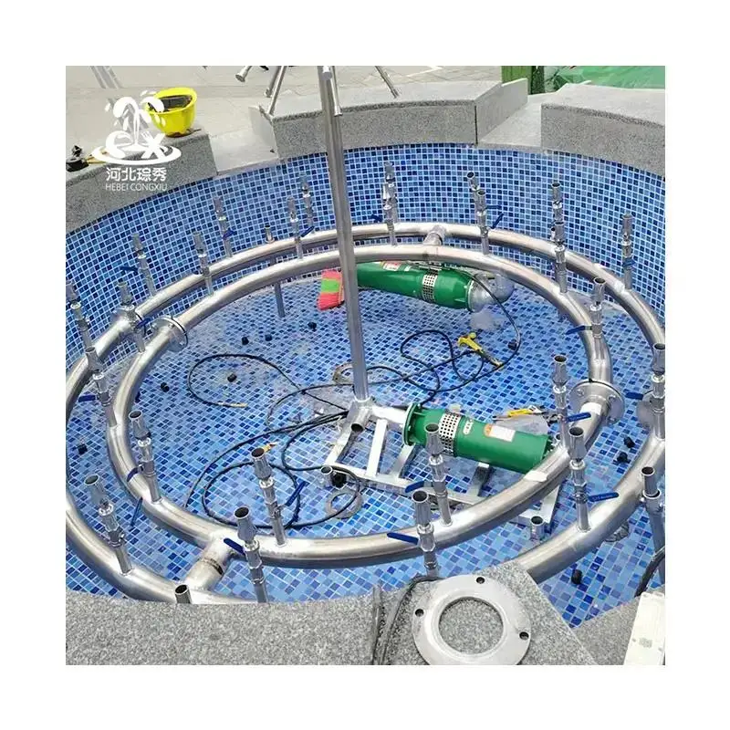

Заводская розетка Отель Декоративная музыка Специально разработанное оборудование для квадратного танцующего фонтана