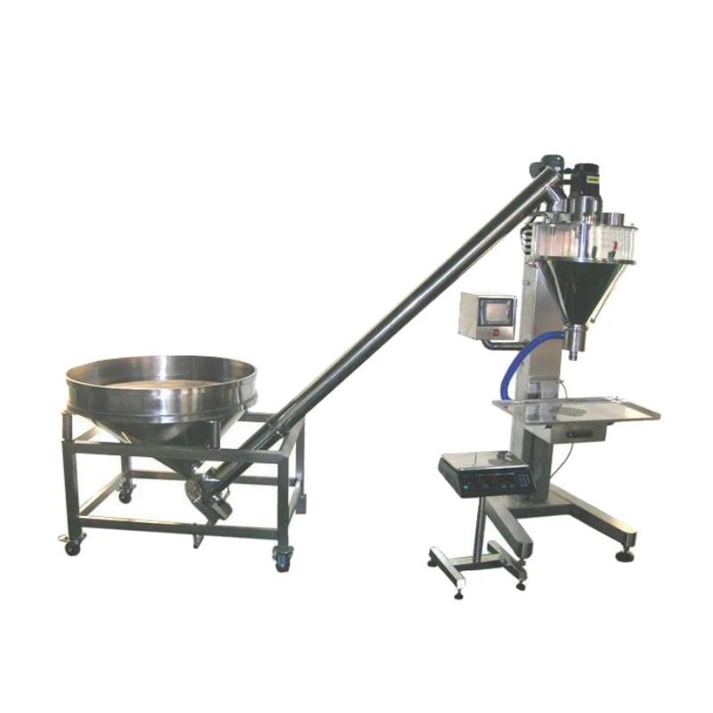 Fast Delivery 1-6kg Powder Filling Machine & Auger Filler for Goat Milk Coconut Chili Milk   Powder