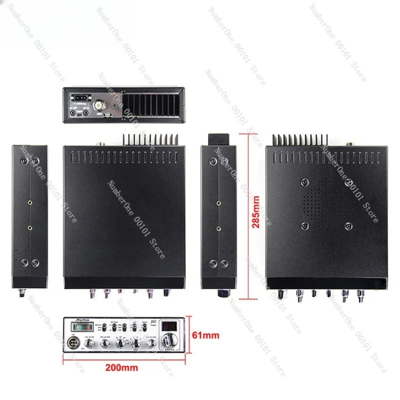 CB Radio Manufacturers AnyTone ARES II am fm ssb 27mhz Best Car CB Radio Weather Channel