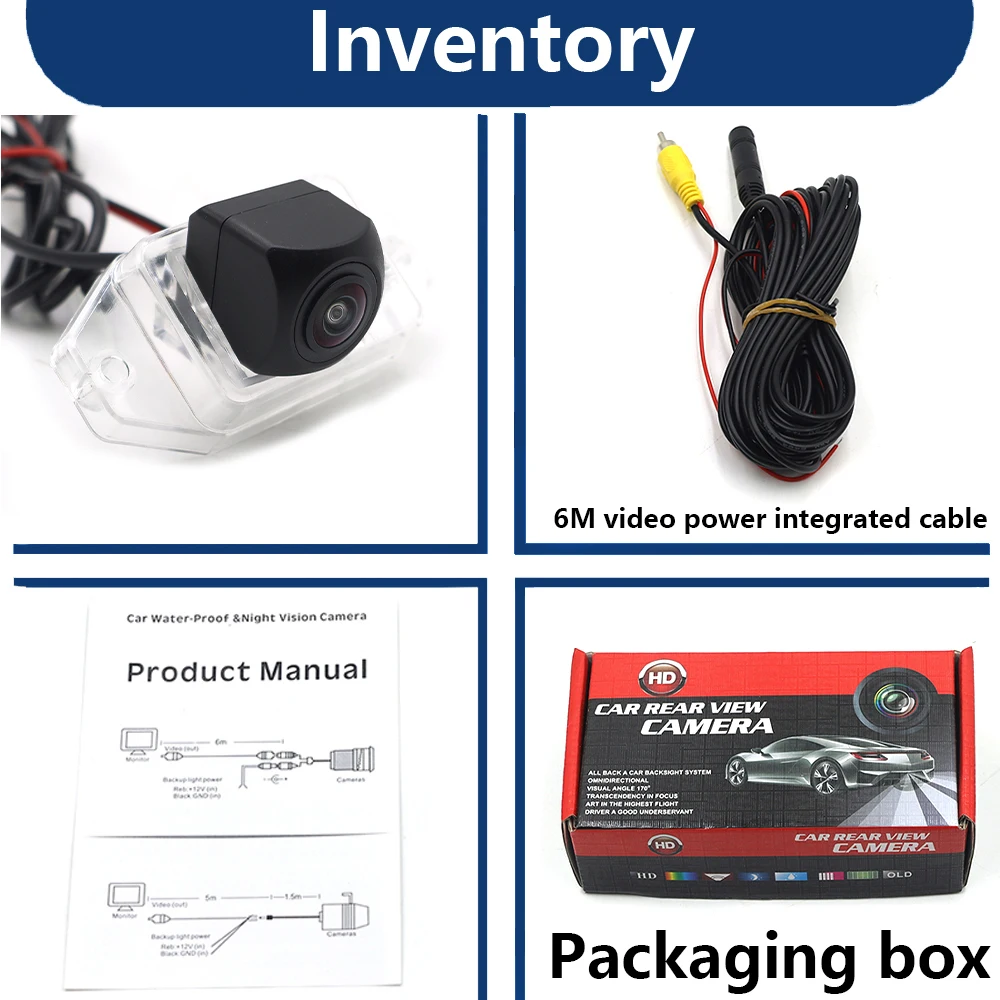 AHD 1080P Parking Backup Reverse Reversing Rear view Camera for Toyota Land Cruiser Prado 90 120 150 100 80 LC90 LC120 LC150