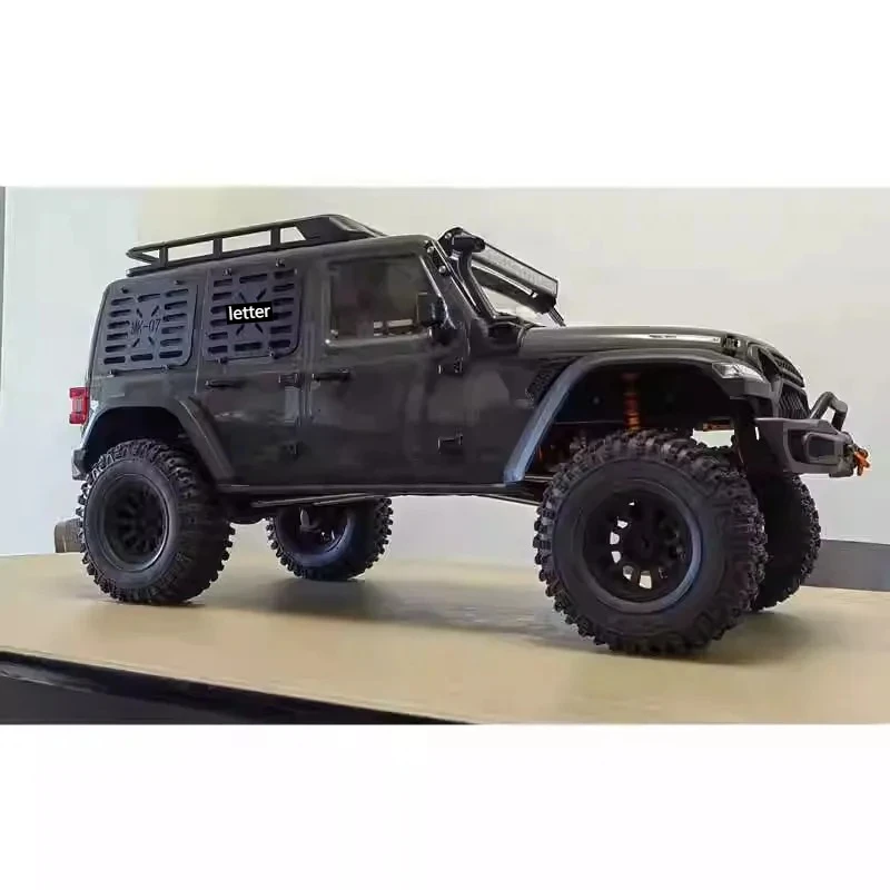 RC Crawler Upgrade Parts Custom Stainless‑Steel Protection Mesh 5‑Piece Kit For Rlaarlo MK07 1/7 Mod Decor Spare Accessories