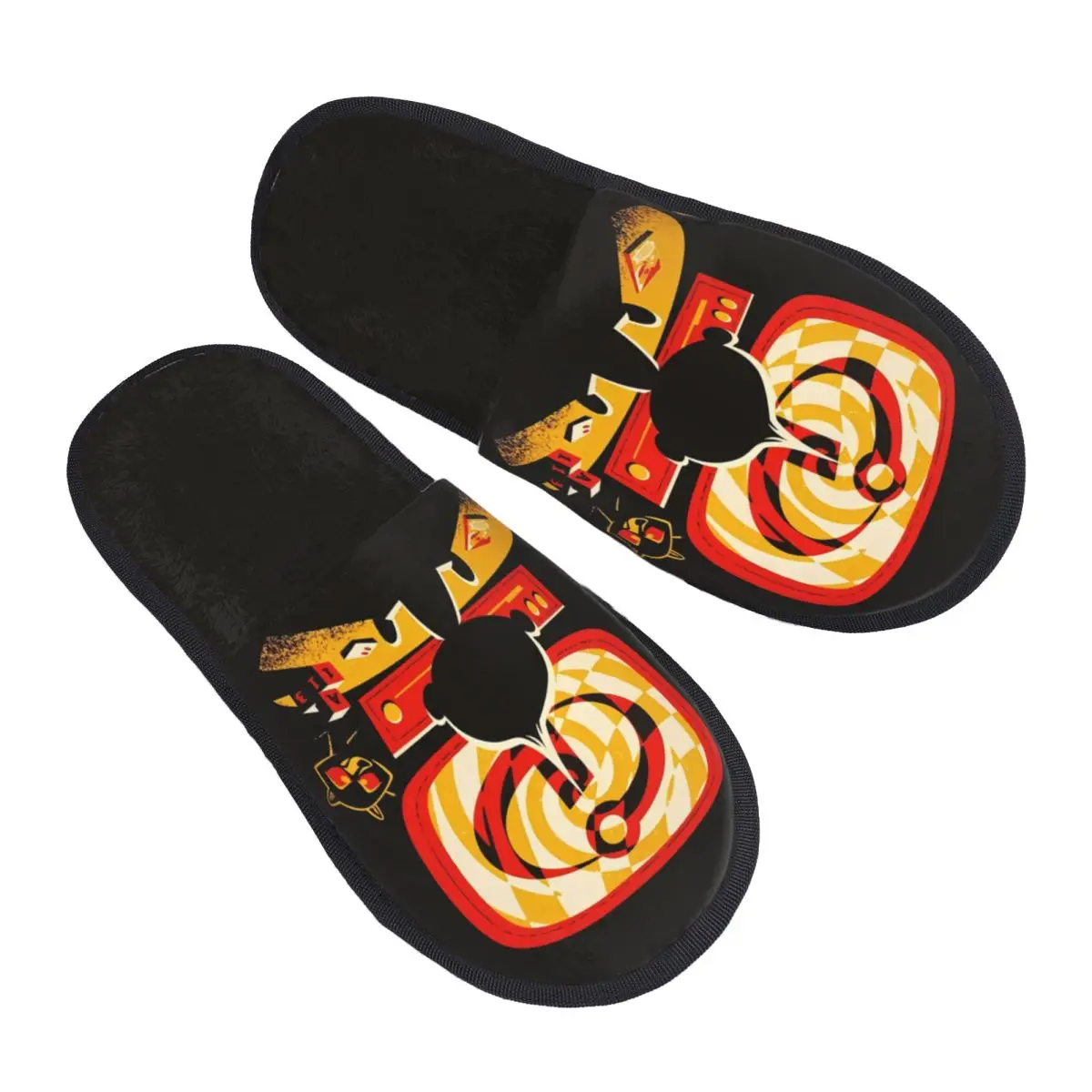 

Custom The Incredibles Memory Foam Slippers Women Cozy Warm Superhero Film House Slippers