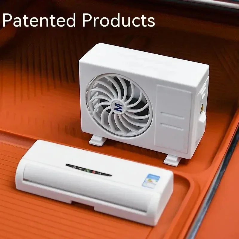 Solar Energy Air Purifier for Automobile Air Conditioning Model Decoration of Automobile Vents Perfume Diffuser Deodorization 4
