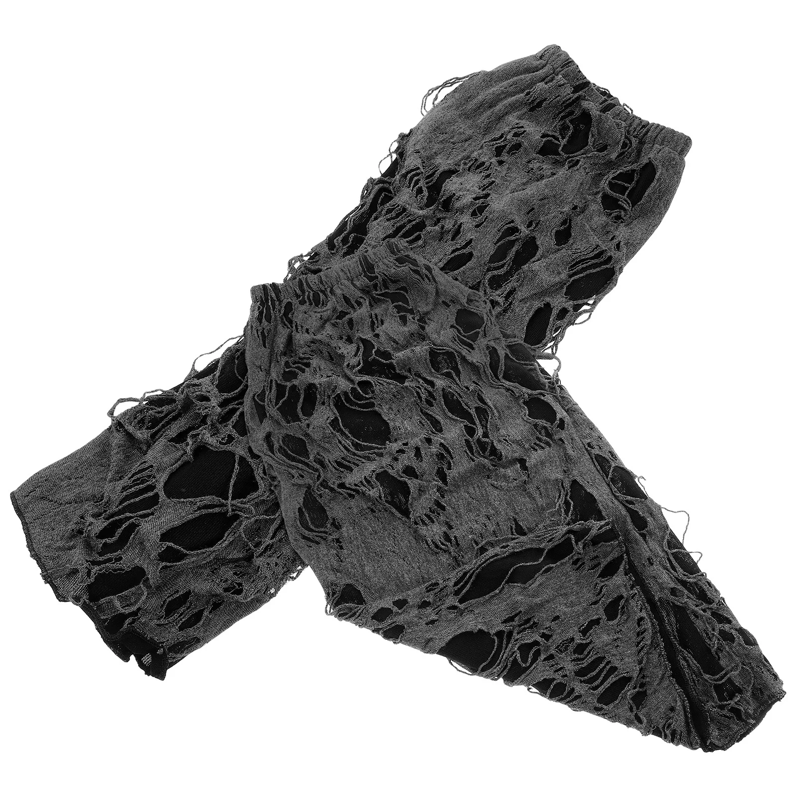 

1Pair Punk Style Ripped Thin Breathable Leg Warmers Gothic Leg Sleeves Costume Accessories Halloween Boot Covers