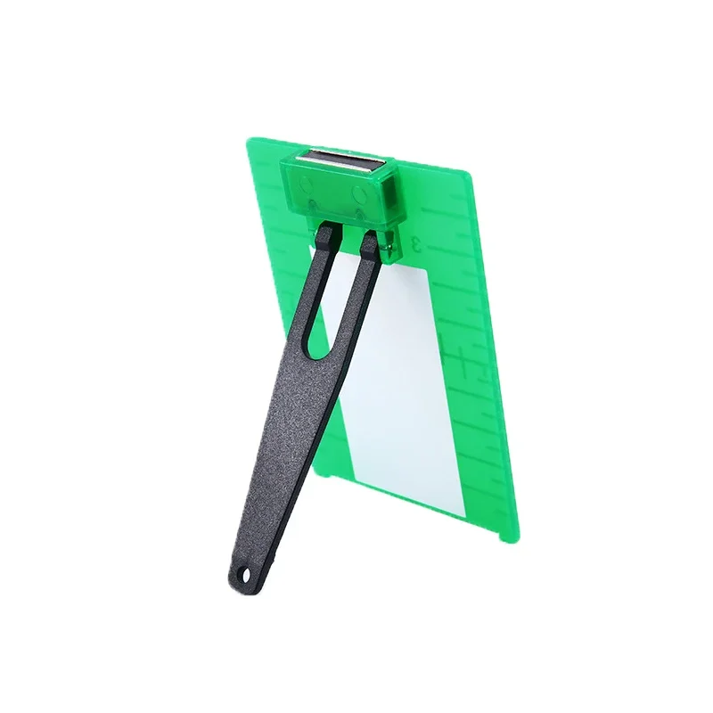 Line Laser Target Plate Card for Red/Green  Beam Vertical/Horizontal  Magnetic Leveling Board Power Tool