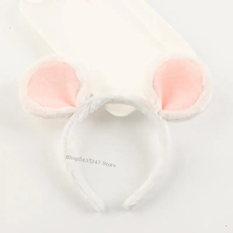 Nữ nữ hoạt hình mouses bằng áo dài cosplay party tóc hoop H7ef