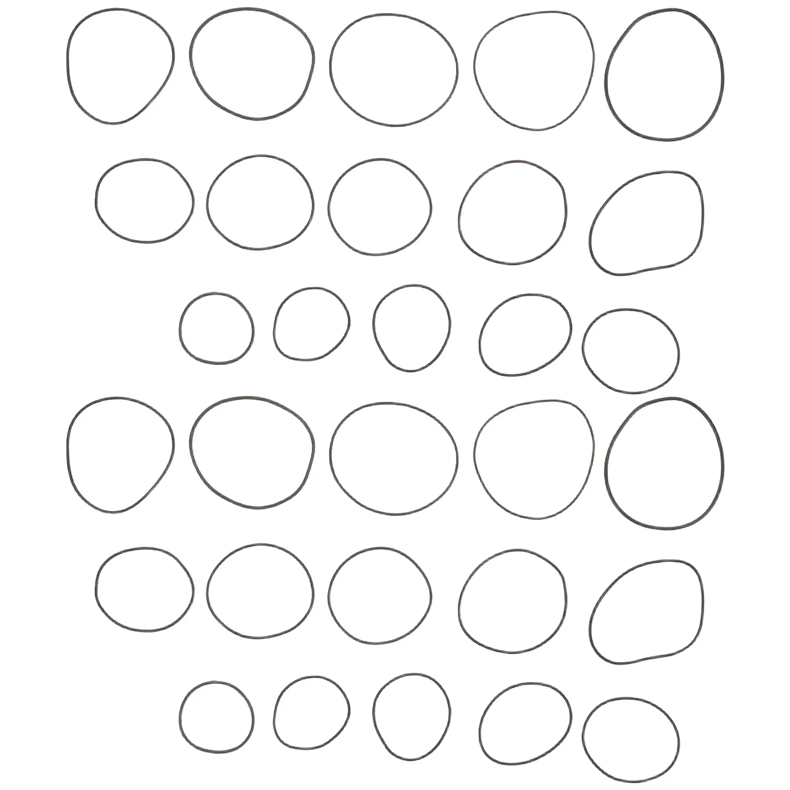 750pcs Waterproof Watch Seal Gasket Kit 16-30Mm Multi-Size Rubber O-Rings For Back Cover Case Repair Replacement Maintenance