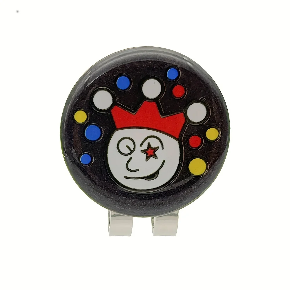 Magnetic Golf Hat Clip With Durable Metal Ball Marker - Perfect Gift For Golf Lovers