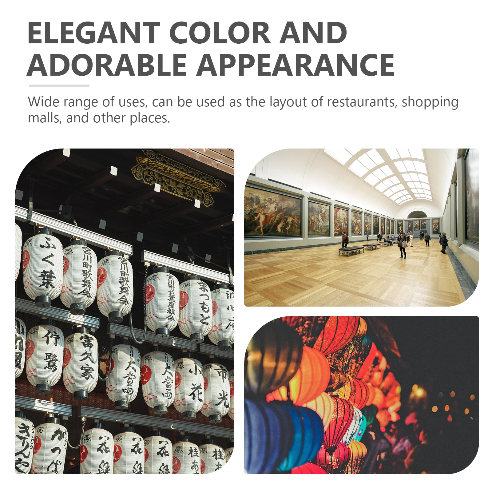 

Silk Lanterns Japanese Style Cloth Restaurant Decorations Festival New Year Party Atmosphere Enhancements Traditional Outdoor