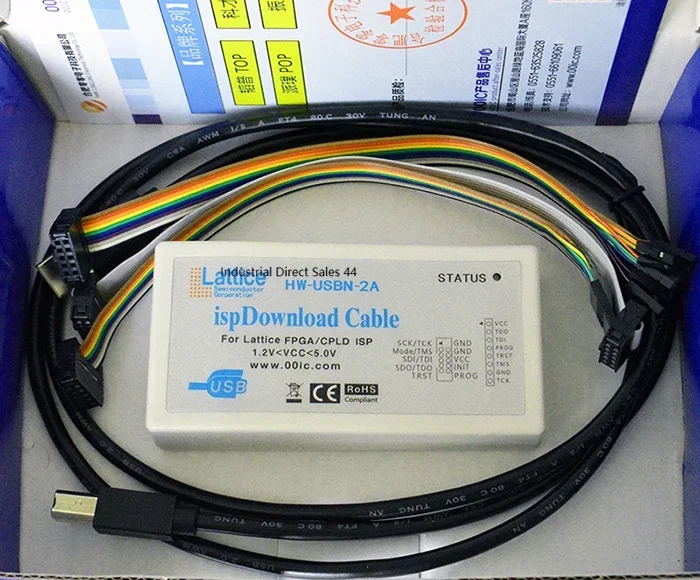 

00IC lattice download cable HW-USBN-2A isp download CPLD/FPGA downloader