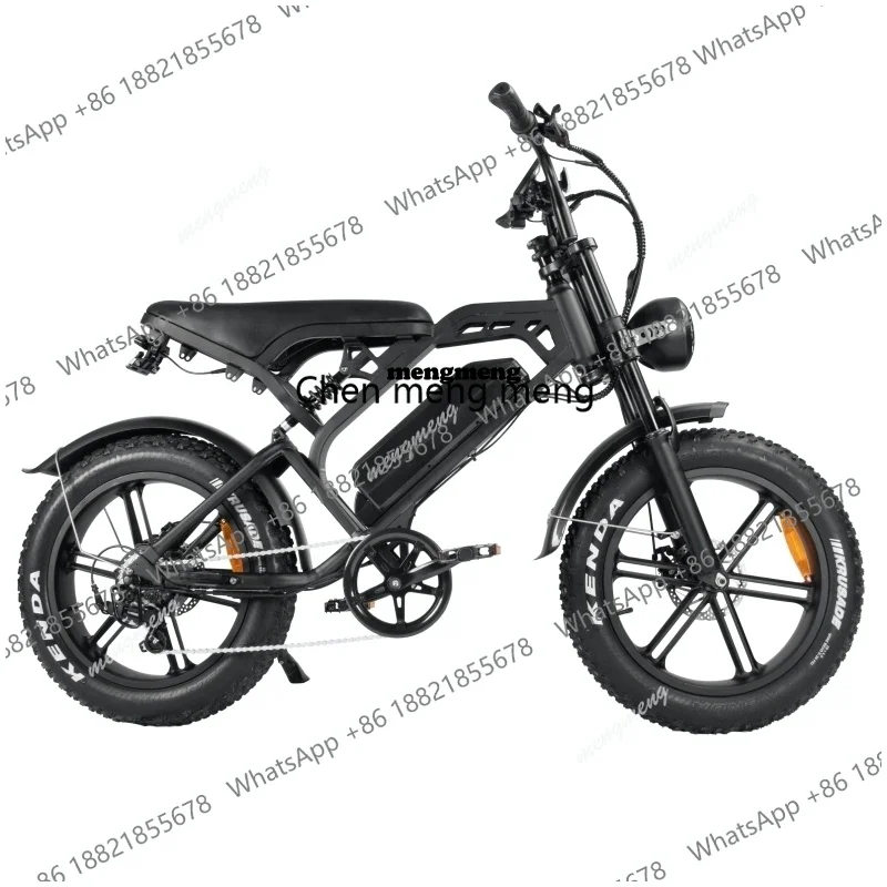 

Электровелосипед A61 Fashion EU V20 V8, в наличии, 25 км/ч, стальной, с толстыми шинами, городской, для взрослых, 500 Вт, 20 дюймов, 48 В